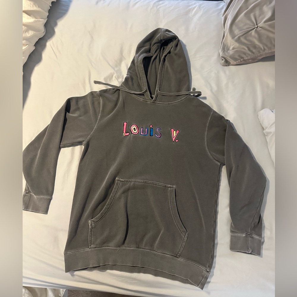 Mega Yacht Embroidered Louis Vuitton sweatshirt